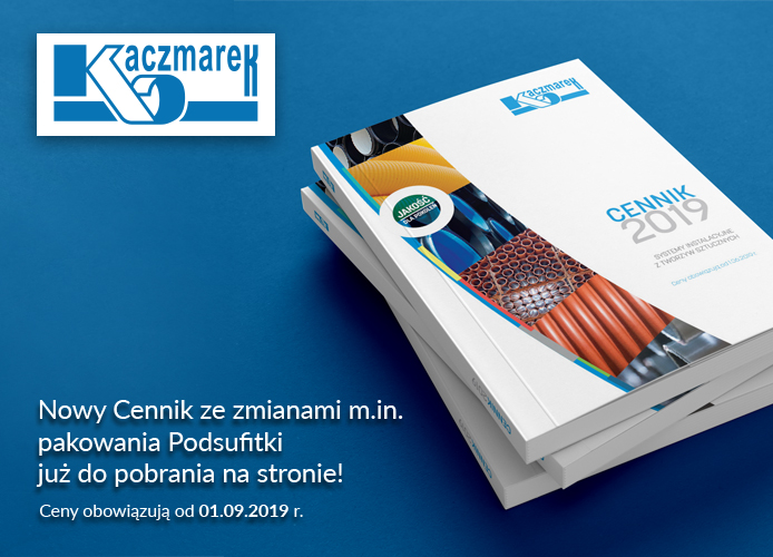 Cennik Zmiany 1.09.2019 r